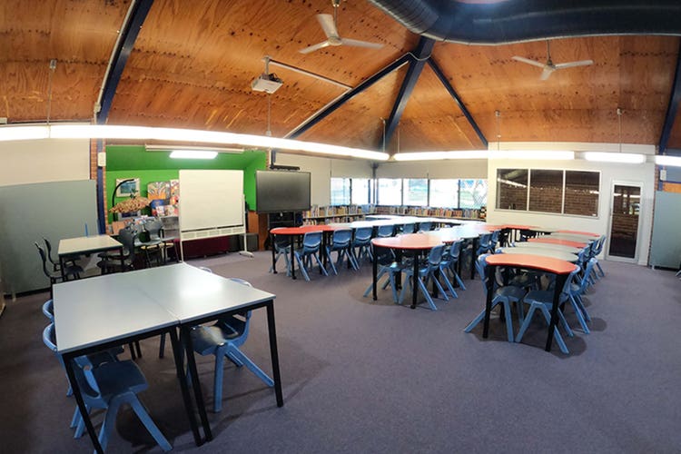 General learning area in school library