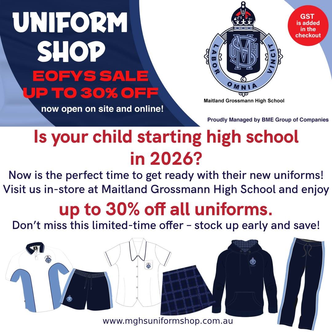 Uniform Sale On Now